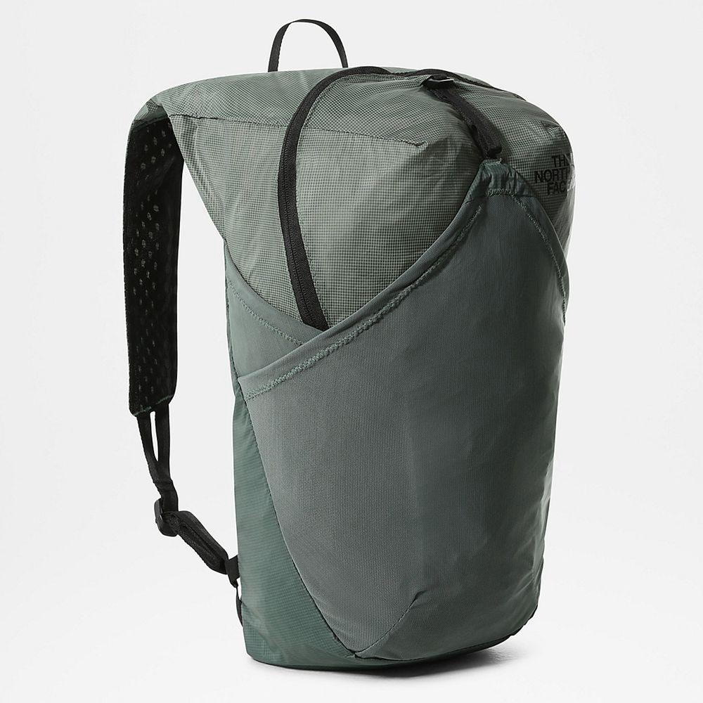 The North Face Flyweight Packable Γυναικεια Σακιδιο Πλατησ - Πρασινο / Μαυρα (YWGT70685)